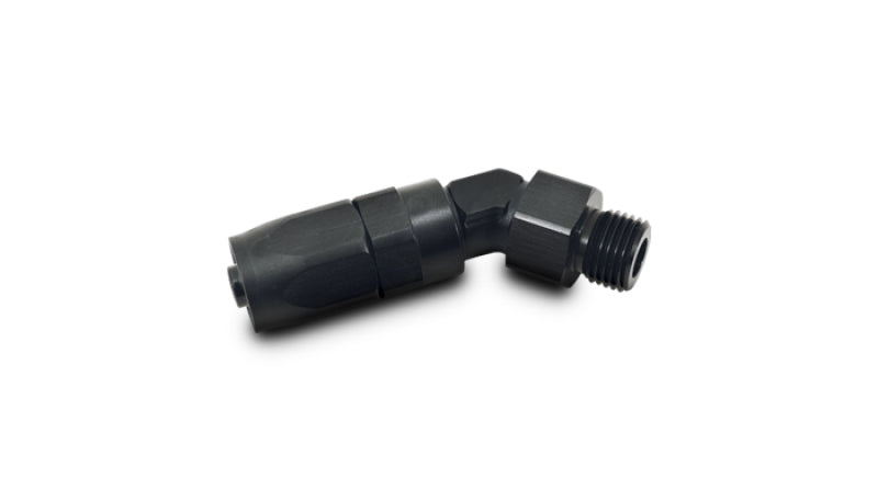 Vibrant Male -10AN 45 Degree Hose End Fitting - 3/4-16 Thread (8)