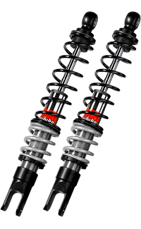 Bitubo Suspension Bitubo YGB0 Twinshocks Rear Adjustable: Spring Preload, Black Spring