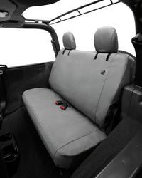 Bestop 18-23 Jeep Wrangler JL 2-Door Rear Seat Covers (Charcoal)