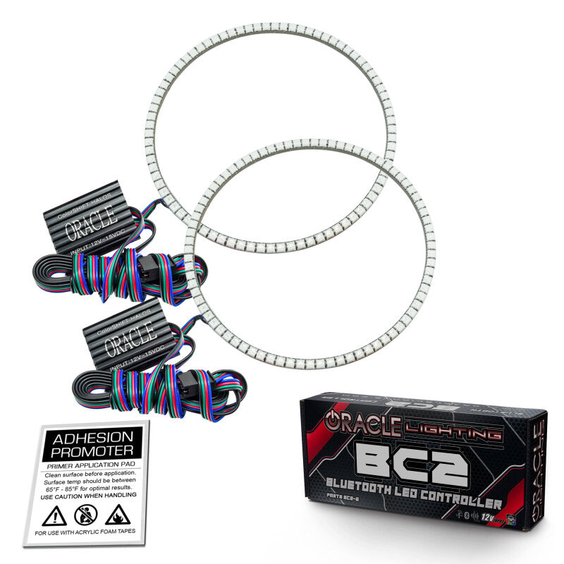 ORACLE Lighting Oracle Jeep Wrangler TJ 97-06 LED Waterproof Halo Kit - ColorSHIFT w/ BC1 Controller