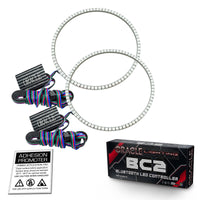 ORACLE Lighting Oracle Jeep Wrangler TJ 97-06 LED Waterproof Halo Kit - ColorSHIFT w/ BC1 Controller