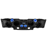DS18 2007-18 Jeep JK/JKU Soundbar System Fits 4 x 8in Speakers (Not Included)- Black