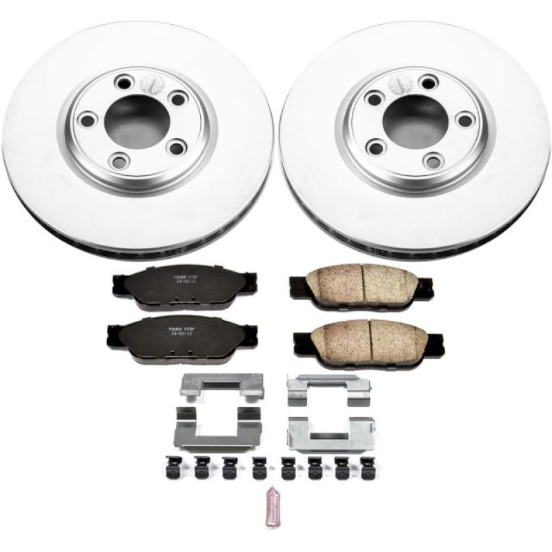 PowerStop Power Stop 02-05 Ford Thunderbird Front Z17 Evolution Geomet Coated Brake Kit
