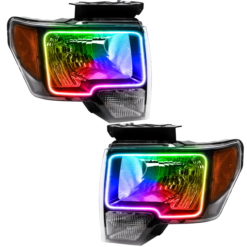 ORACLE Lighting Oracle 09-14 Ford F-150 LED HL - ColorSHIFT w/o Controller