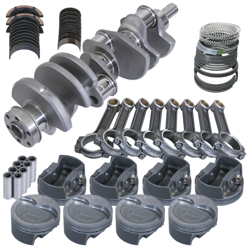 Eagle Ford 351W SVO 4.000in Crank 2.750in Mains 6.250in I-Beam Rod 4.030in Pistons Rotating Assembly