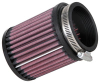 K&N Engineering K&N Universal Rubber Filter 2.5 inch 5 Degree FLG 3.5 inch OD 4 inch Height