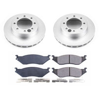 PowerStop Power Stop 99-04 Ford F-550 Super Duty Front Z17 Coated Brake Kit