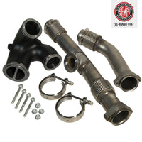 BD Diesel UpPipe Kit - Ford 2004.5-2007 6.0L Powerstroke w/EGR Connector