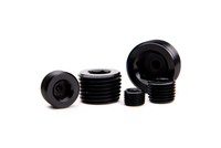 Fleece Performance Universal 3/4in NPT Hex Socket Plug - Black