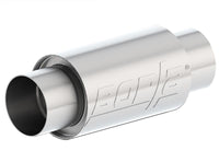 Borla 3 -1/2in In/Out x 5in Round x 8in Long XR-1 Sportsman Shorty Racing Muffler
