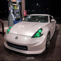 ORACLE Lighting Oracle Nissan 370 Z 09-20 LED Dual Halo Kit - Red