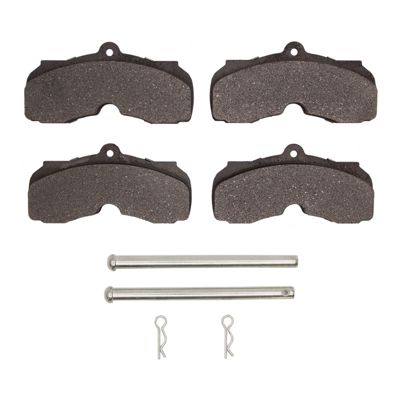DFC 67-68 Oldsmobile 98 Front 5000 Advanced Semi Metallic Brake Pads and Hardware Kit