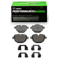 R1 Concepts R1 11-25 BMW X3 Rear Performance Sport Pads & Hardware Kit