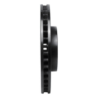 R1 Concepts R1 94-99 Toyota Celica Front Right Drilled & Slotted Black Brake Rotor