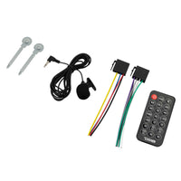 DS18 Single Din Headunit Mech-Less Player Receiver Dual USB 7 Volt Preouts