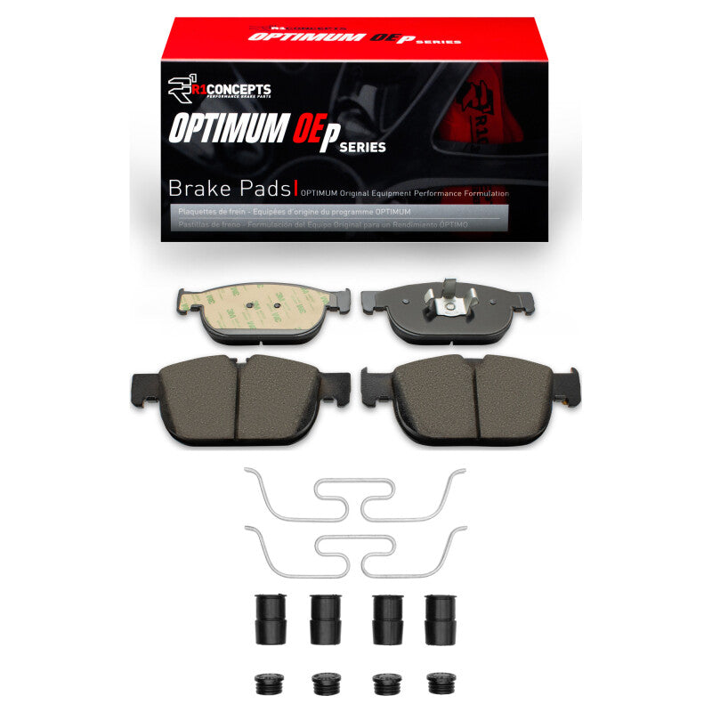 R1 Concepts R1 16-24 Polestar Polestar 2 Front Optimum OE Brake Pads & Hardware Kit