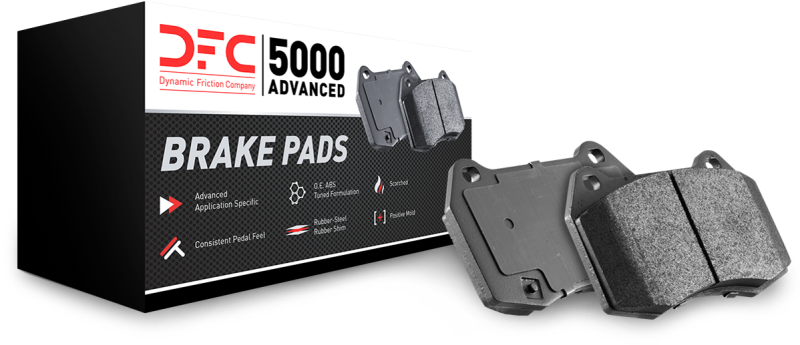 DFC 25-26 Volvo Xc60 Front 5000 Advanced Ceramic Brake Pads and Hardware Kit