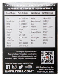 K&N Engineering K&N Performance Oil Filter for 06-11 BMW M5/M6 / 08-15 Porsche Cayenne 4.8L / 10-15 911 3.4L/3.8L
