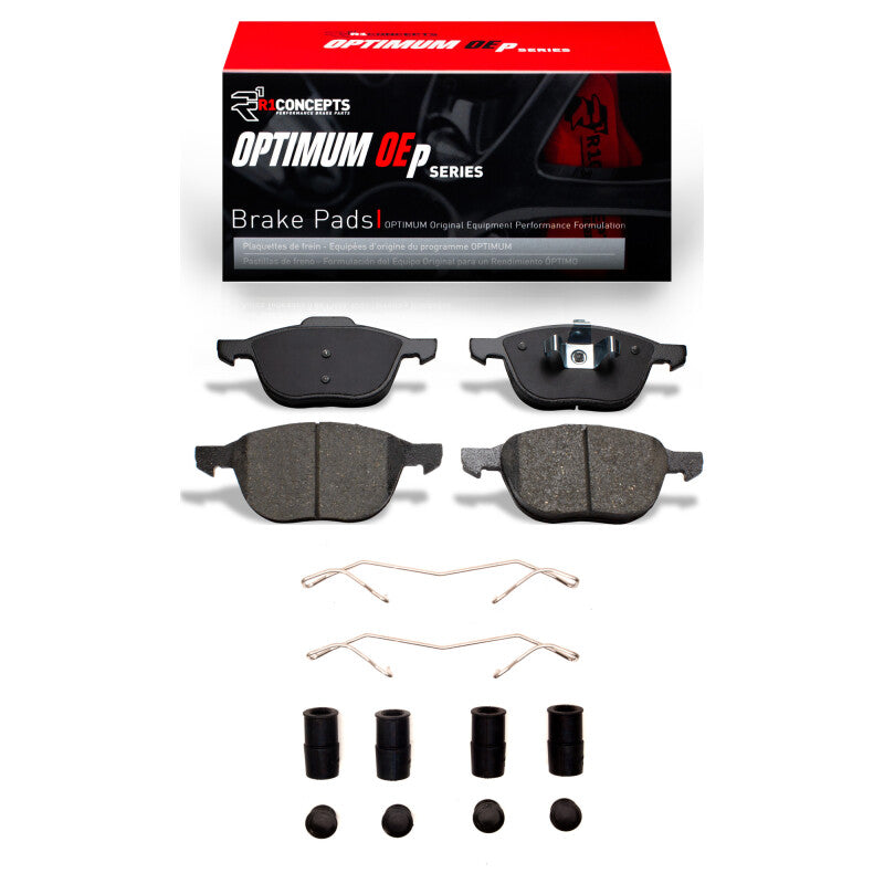 R1 Concepts R1 13-22 Ford Escape Front Optimum OE Brake Pads & Hardware Kit