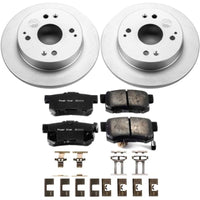 PowerStop Power Stop 1997 Acura CL Rear Z17 Evolution Geomet Coated Brake Kit