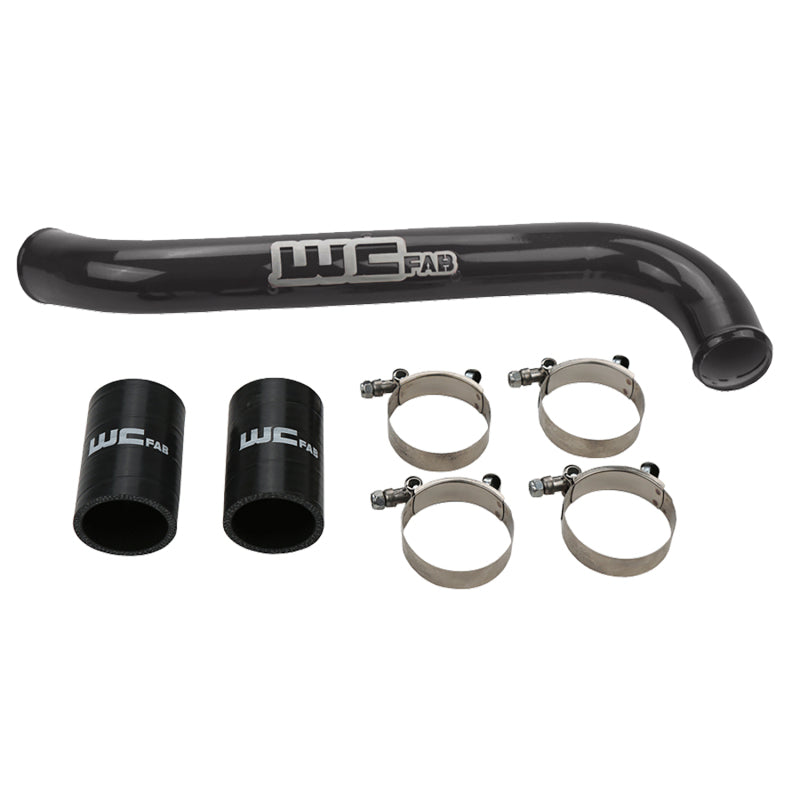Wehrli 17-19 Chevrolet 6.6L L5P Duramax Upper Coolant Pipe - Cat Yellow