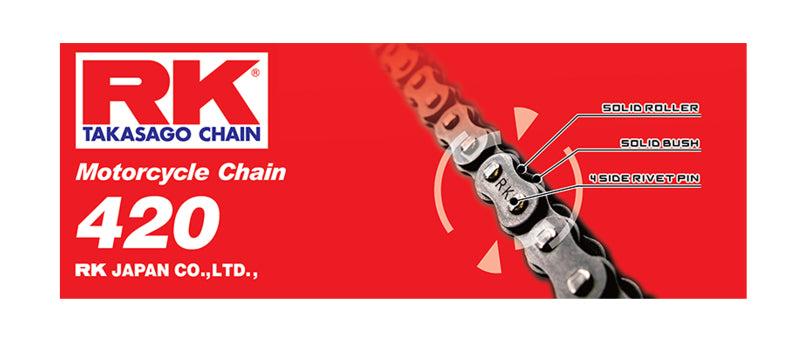 RK Chain RK-M 420-124 - Natural