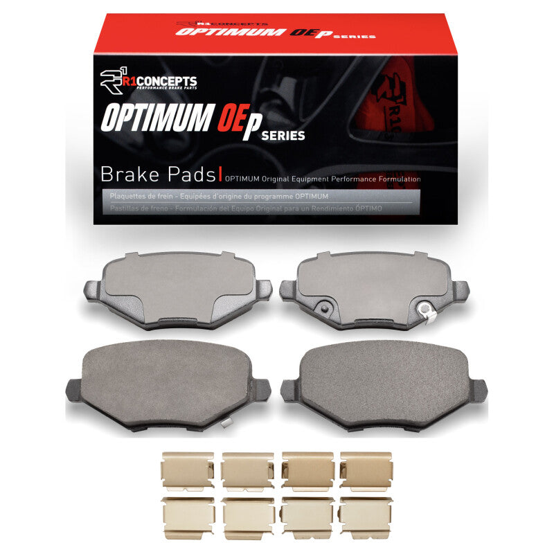 R1 Concepts R1 09-14 Dodge Journey Rear Optimum OE Pads & Hardware Kit