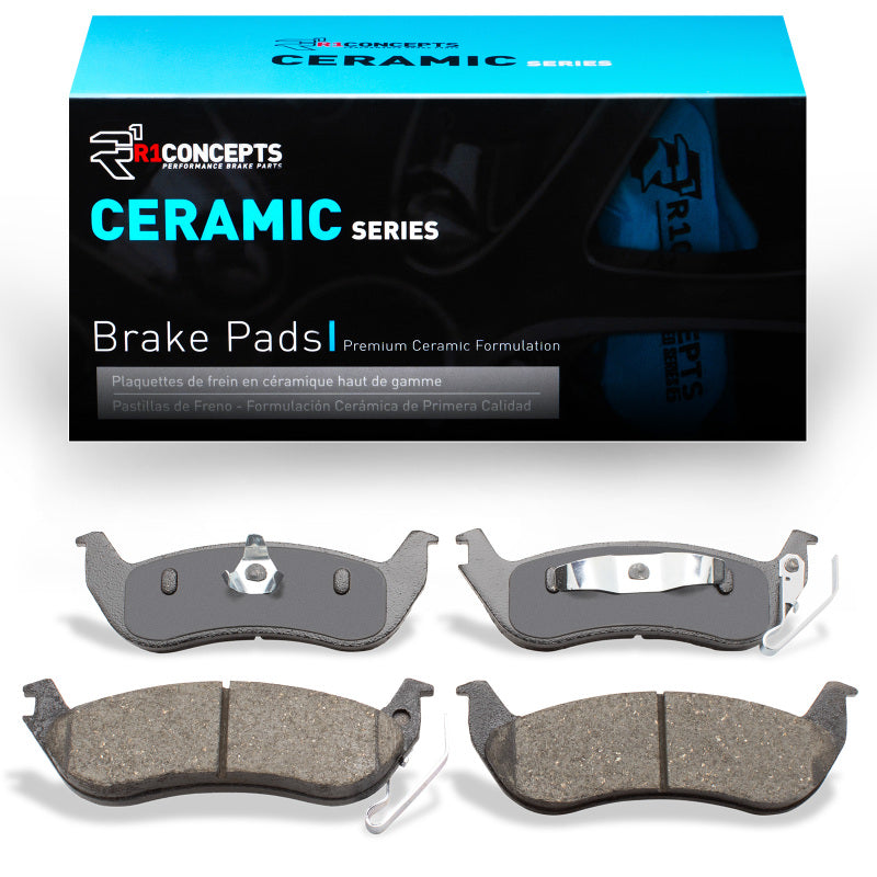 R1 Concepts R1 03-11 Ford Crown Victoria Rear R1 Ceramic Brake Pads