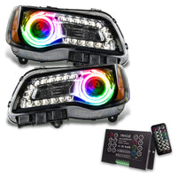 ORACLE Lighting Oracle 11-14 Chrysler 300C SMD HL - Black - NON HID - ColorSHIFT w/ 2.0 Controller