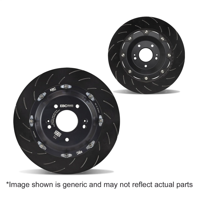 EBC Racing 23-24 Toyota GR Corolla 1.6T Front 355mm 2 Pc Rotor Replacement (Pair)