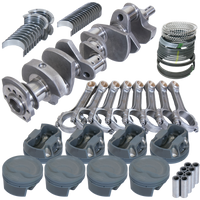 Eagle Chevy LT1350 1Pc 3.750in Crank 6.000in I-Beam Rods -16cc 4.030in Pistons Rotating Assembly