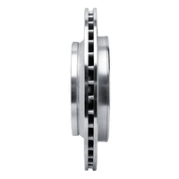 R1 Concepts R1 00-00 Volvo V70 Rear Left Drilled & Slotted Silver Brake Rotor