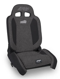 PRP Seats PRP EnduroTrail Reclining Suspension Seat - Gray Tweed - Driver