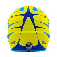 Answer 26 AR1 Mototown Helmet Matte Hyper Acid/Cyan/Dark Blue - Medium