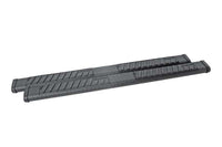 Dee Zee Universal Tubes - 6In Oval - Brite Tread Aluminum (ExtCab)