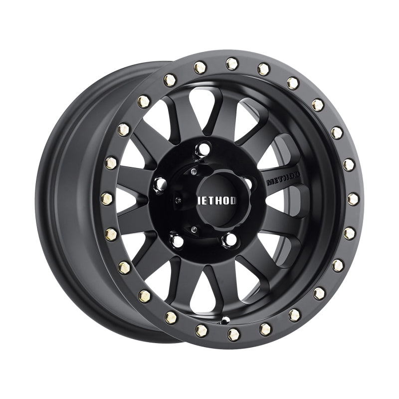 Method Wheels Method MR304 Double Standard 15x10 -50mm Offset 5x5.5 108mm CB Matte Black Wheel