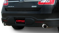 CORSA Performance Corsa 2010-2019 Ford Taurus SHO 3.5L V6 Turbo Polished Sport Cat-Back Exhaust