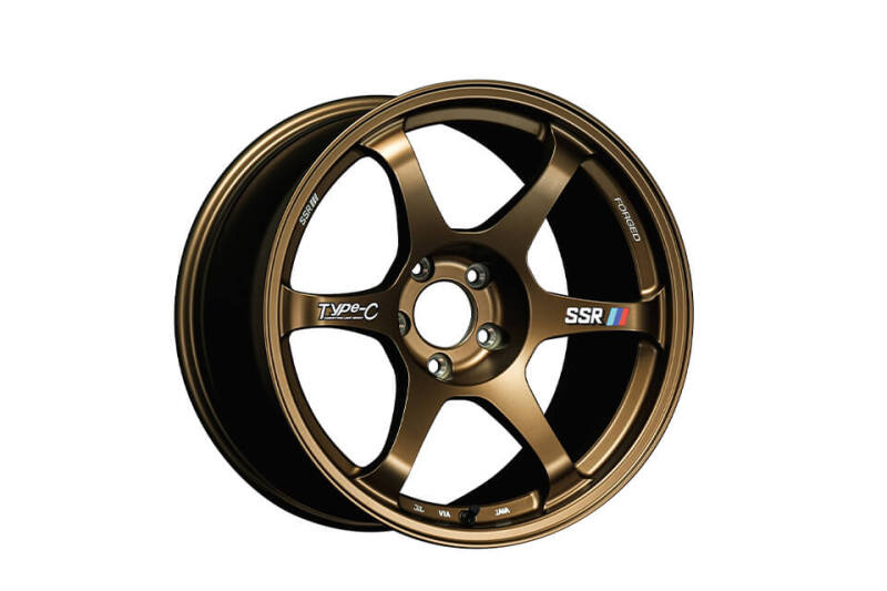 SSR Type-C Forged 18x8.5 +44 5/112 - Racing Bronze Wheel