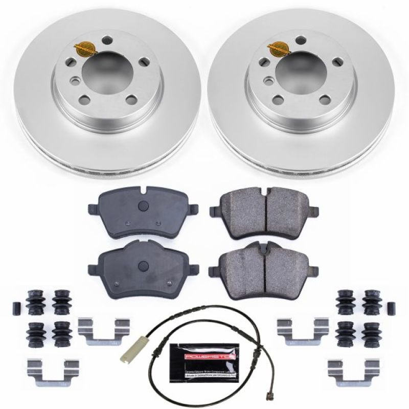 PowerStop Power Stop 11-16 Mini Cooper Countryman Front Z23 Evolution Sport Coated Brake Kit