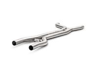 Akrapovic 15-17 Porsche Cayenne GTS (958 FL) Evolution Link Pipe Set (Titanium)