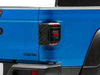 Raxiom 20-23 Jeep Gladiator JT Axial Series LED Tail Lights- Black Housing (Smoked Lens)