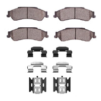 R1 Concepts R1 97-05 Chevrolet S10 Rear Super Duty Pads & Hardware Kit