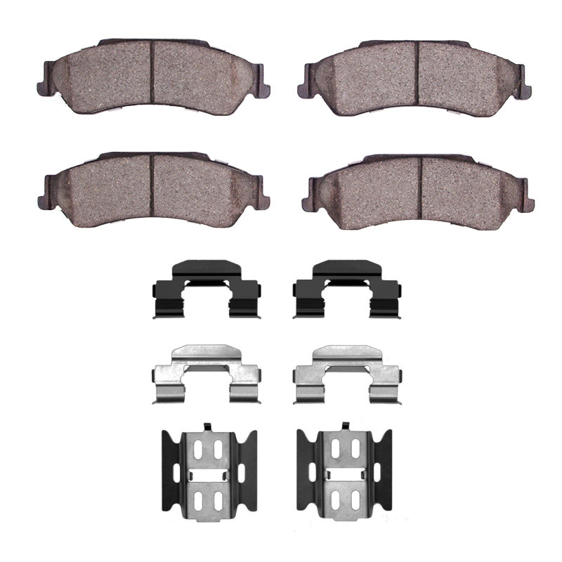 DFC 97-05 Chevrolet S10 Rear Ultimate Duty Performance Brake Pads and Hardware Kit