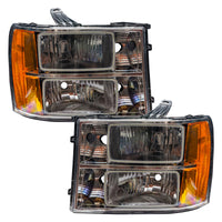 ORACLE Lighting Oracle 07-13 GMC Sierra SMD HL - Square Ring Design - ColorSHIFT