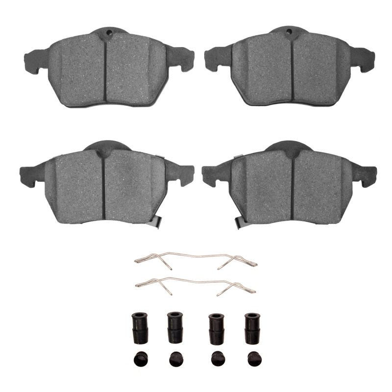 R1 Concepts R1 97-10 Saab 900 Front Semi Met Pads & Hardware Kit