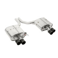Dinan 11-16 BMW 550i (F10) Free Flow Axleback Exhaust System - Black Tips