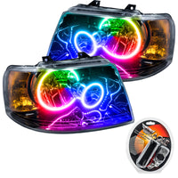 ORACLE Lighting Oracle 03-06 Ford Expedition SMD HL - Black - ColorSHIFT