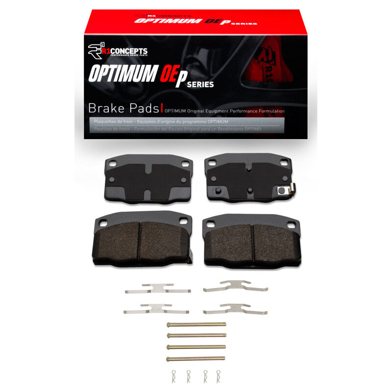 R1 Concepts R1 88-89 Pontiac LeMans Front Optimum OE Pads & Hardware Kit