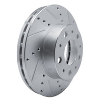R1 Concepts R1 14-25 Ram Promaster 1500 Front Right Drilled & Slotted Silver Brake Rotor