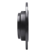 R1 Concepts R1 99-01 Acura RL Rear Right Drilled & Slotted Black Brake Rotor